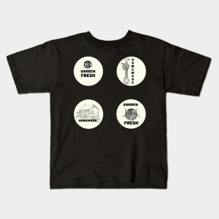 Farm to Table Dots Kids T-Shirt